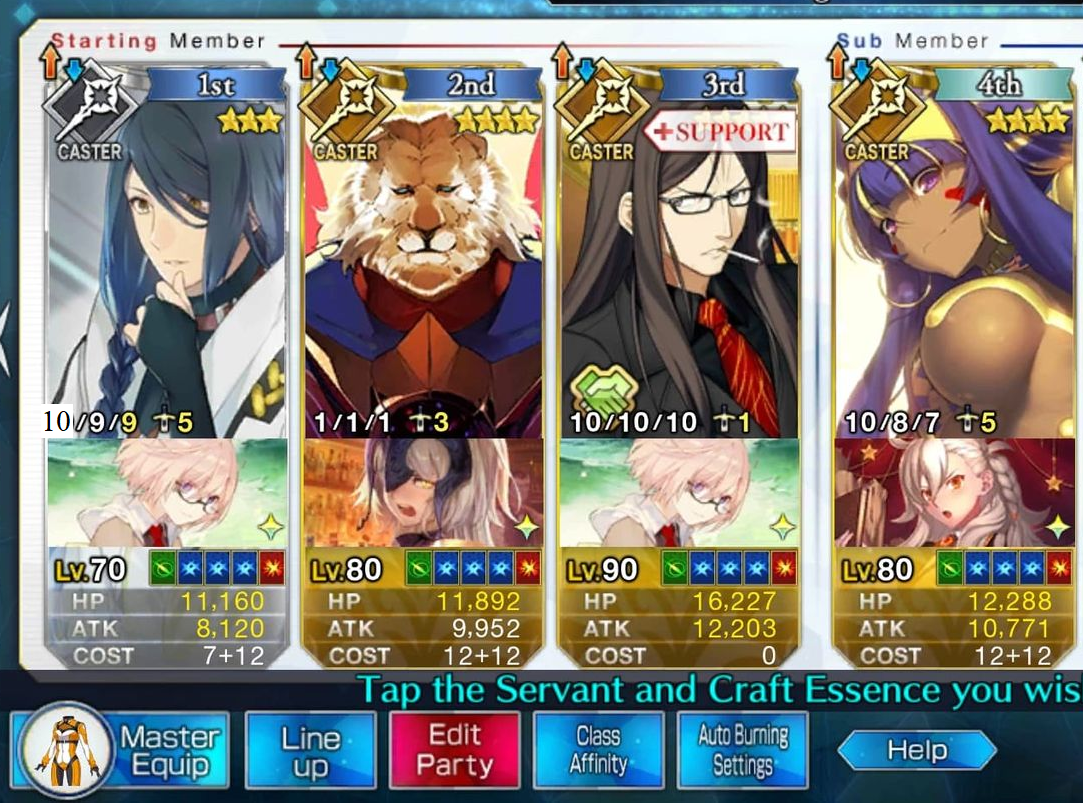 Relatively f2p variant (5 slot but requires plugsuit + Waver)