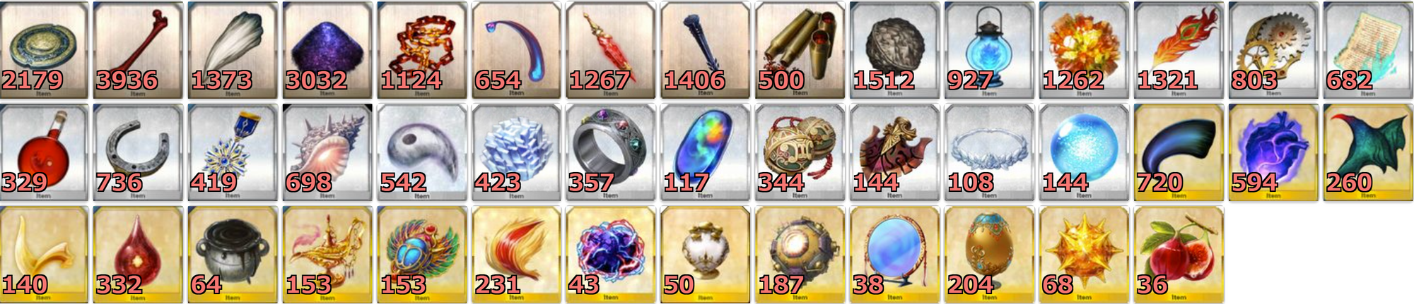 <em>Planning out mats is a great way to stop impulse rolling.</em>